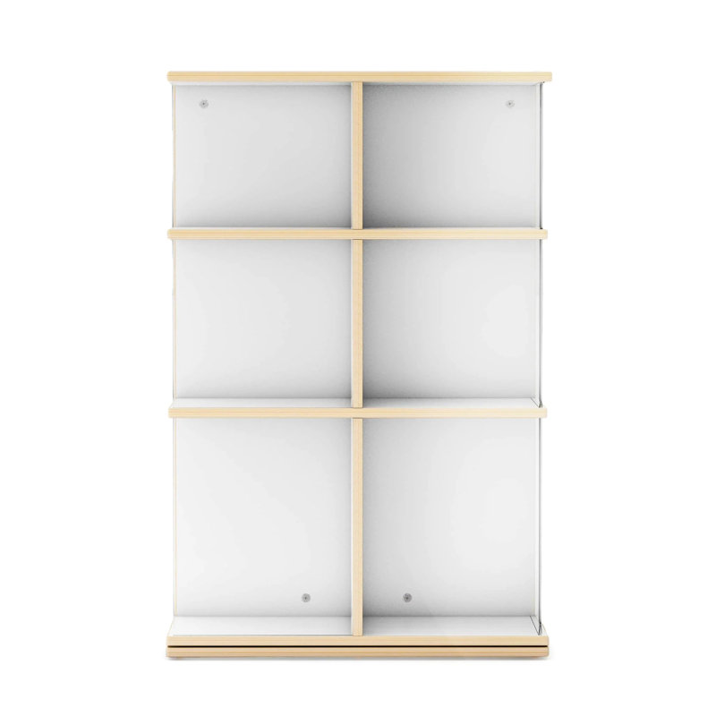 EdQ Rotating Big Book Display , White