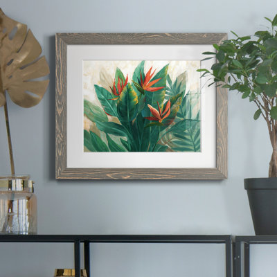 Birds of Paradise - Reproduction de photo encadrée sur papier