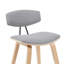 Tabouret de bar ou de comptoir moderne Bilgin Payton avec assise rembourrée et structure en bois-2112469263-2112469250-2112469251