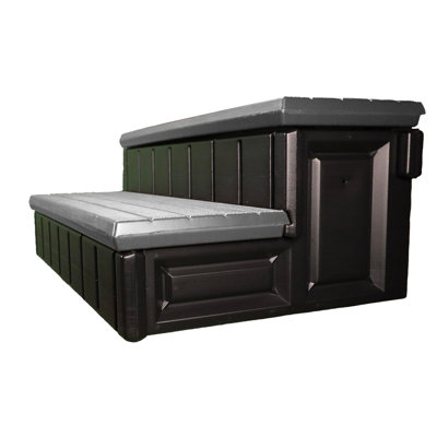 Confer Plastiques Espaces de rangement pour spa 36 po Espresso