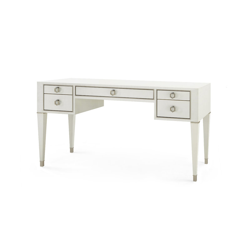 Morris Writing Desk, Sand White