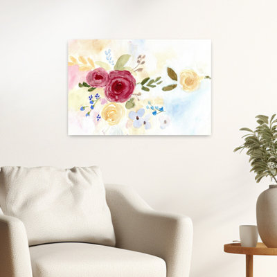 Art contemporain, art abstrait rose