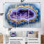 Agate «Dream River», ensemble d'art mural géode en pierre-659232806-659232804-659232792
