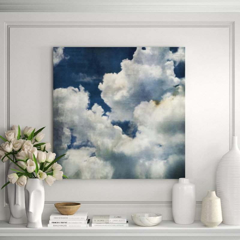 Cloudy Sky Print by Barclay Butera, Outdoor, 40" H x 40" W