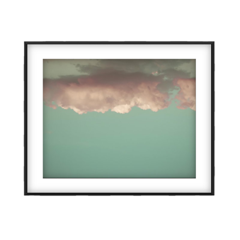 Earl Gray Print by Francis Augustine, White, 48" H x 72" W x 0.8" D, Black Framed Paper