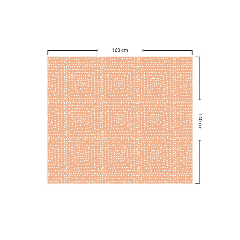 East Urban Home kitchen decoration, tablecloth, 140 x 140cm - Designed and made in Turkey