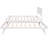 Adjustable Trundle Full Size Platform Bed - Built With Quality Pine And For A Solid Structure Made Strong-1641337384
