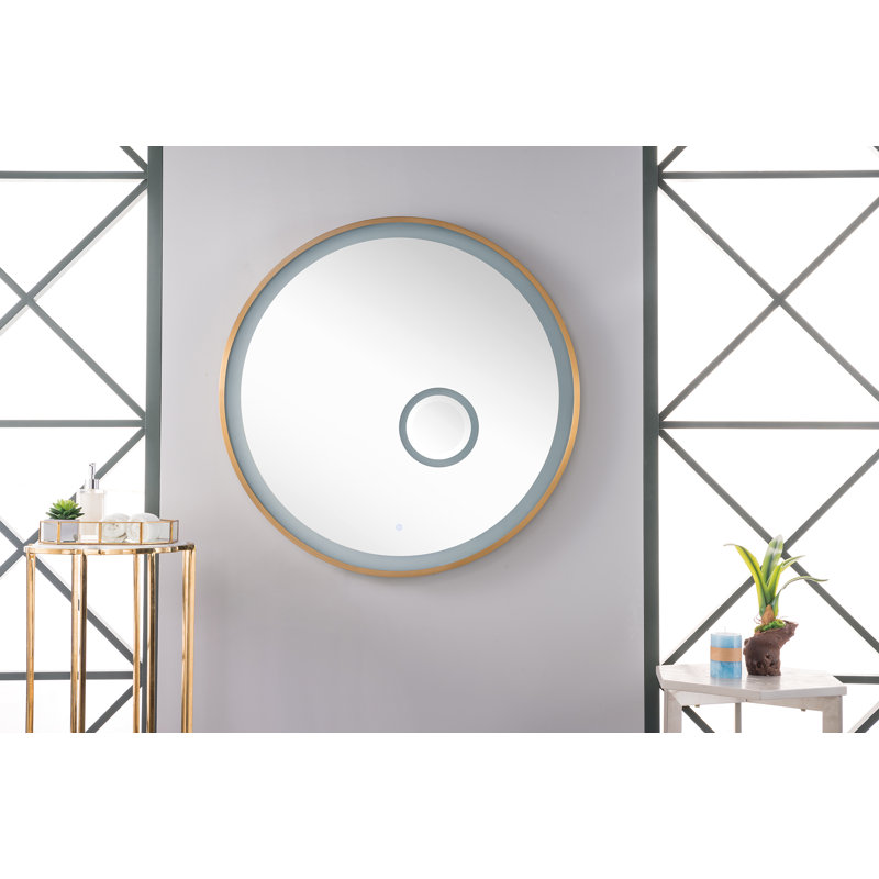 Miroir Radiance, Nickel brossé