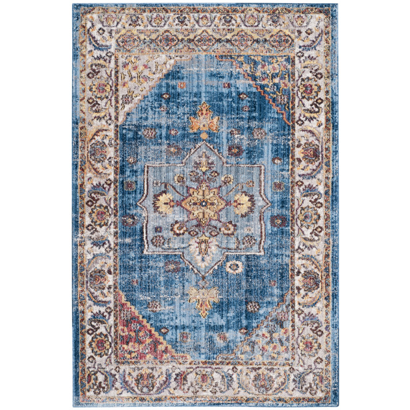 Soukaina Oriental Hand Woven Area Rug, Rectangle 183 x 274 cm