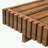 Acacia wood Lounge Chairs with soft cushion and adjustable back-1421789488