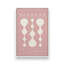 Ensemble rétro et rétro Bauhaus de 2 pièces rose-1893167227-1893167205