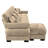 Luxurious L-Shaped Velvet Sofa-1718990669