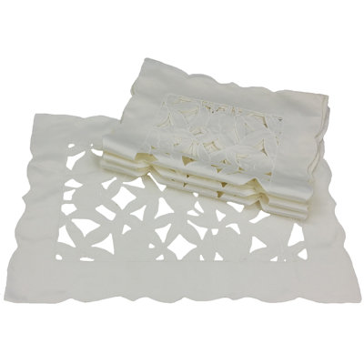 Weehawken Polyester Embroidered Rectangle Placemat