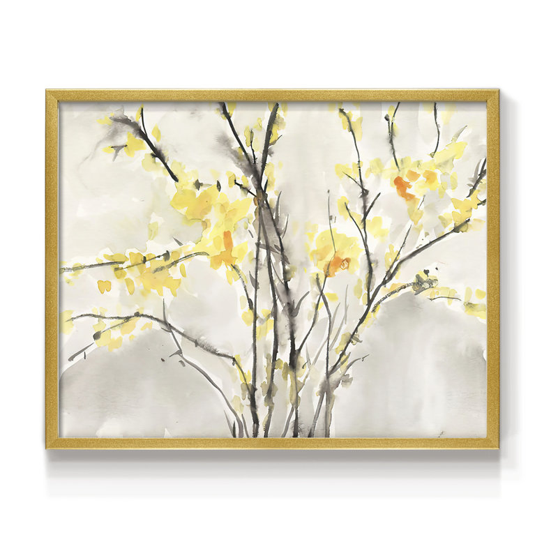 Blissful Elegance I -Framed Print - Restickable, 22" H x 28" W