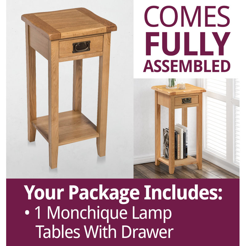 Edenbridge Solid Wood End Table