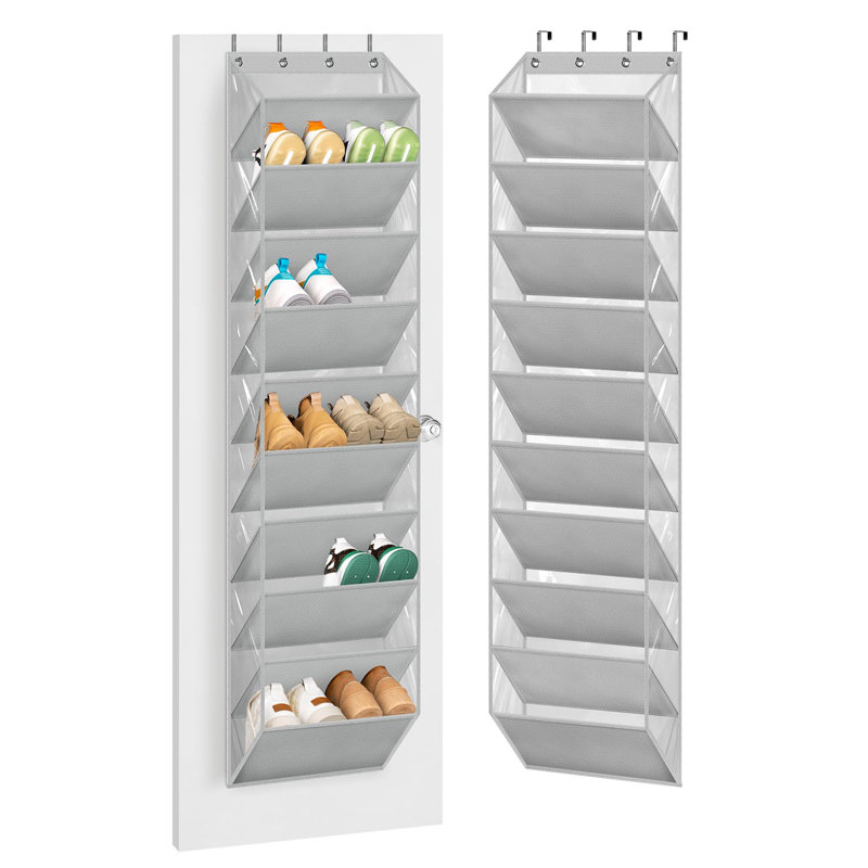 Rangement pour chaussures 10 niveaux, Gris