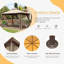 Pavillon de jardin 10 pi x 13 pi