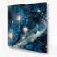 Art mural Space Orion constellation gris