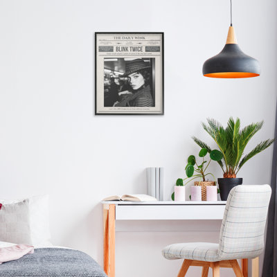 L'estampe numérique du magazine The Daily Wink, conçue par A Barefoot Stylist