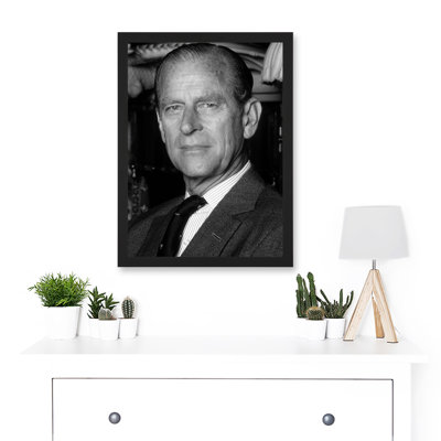 Prince Philip Duke Edinburgh - Single Picture Frame Print