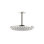 R+S 10" Shower Rainhead Ceiling Mount, 4.75" Arm, Polished Nickel