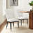18.9'' H Faux Leather Upholstered Metal Side Chair-1220704279
