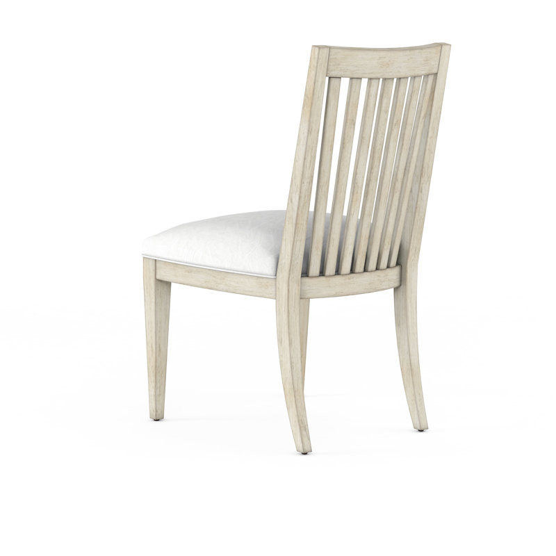 Chaise d'appoint Matthews en blanc cassé