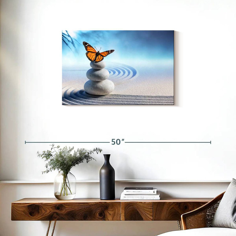 Butterfly Serenity, 20" H x 30" W