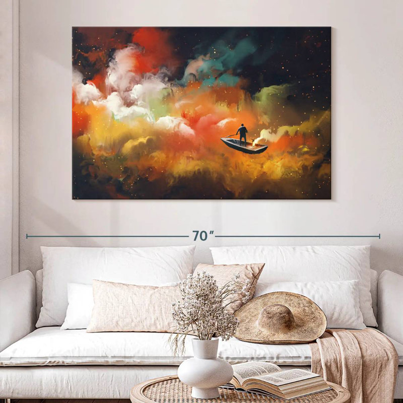 Kelan Boat Dreamscape, 34" H x 51" W