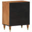 Aaroh 50cm W Solid + Manufactured Wood Bedside Table-1881443505