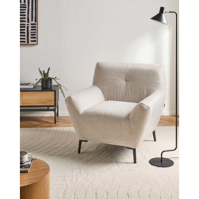 Charen Upholstered Fabric Armchair