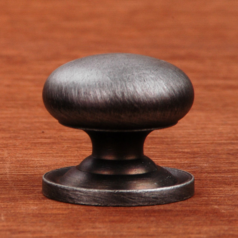 CK Series Mushroom Knob, Distressed Nickel, Small