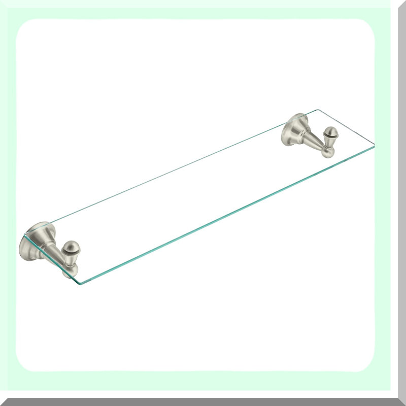 SageGlide Brushed Nickel Bathroom Vanity Shelf DN6890BN