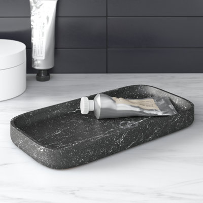 Anahie Jewelry/Cosmetic/Candle/Perfume/Soap/Shampoo Organizer Resin Tray