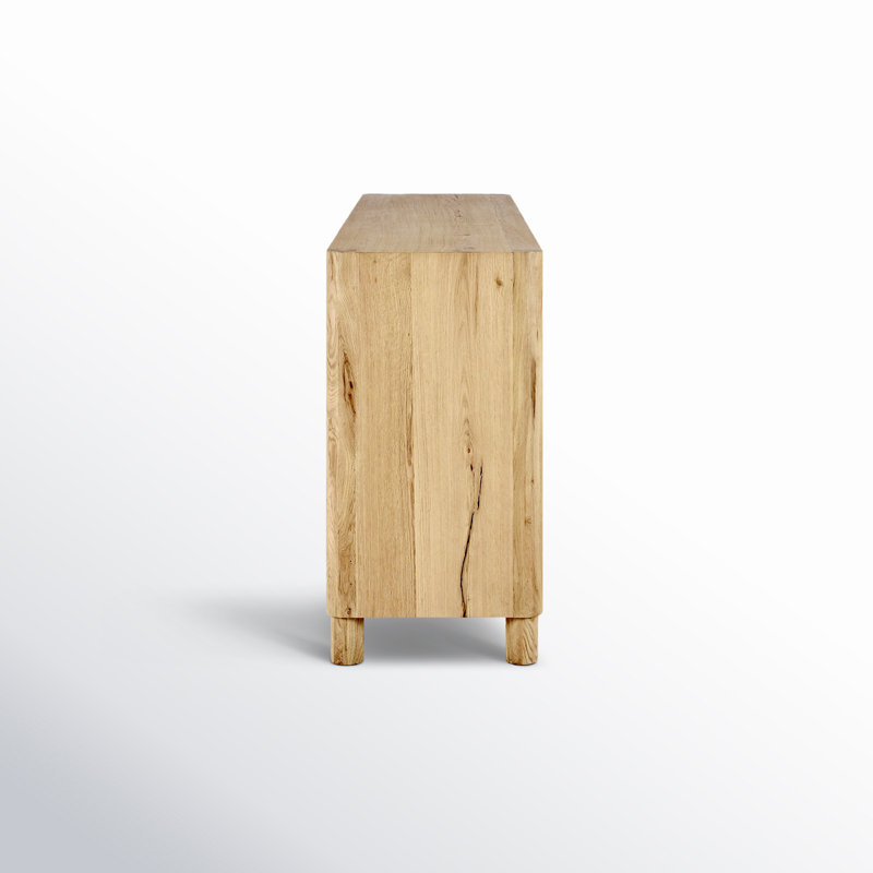 Orlando 4Dr Sideboard Light Brown, Natural