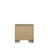 Lakkari Antique Oak Nightstand (Only Nightstand)
