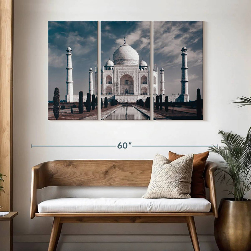 Taj Mahal en Inde, H 32 po x l 50 po