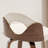 Leona Wooden Faux Leather Stools-343979291-343979288