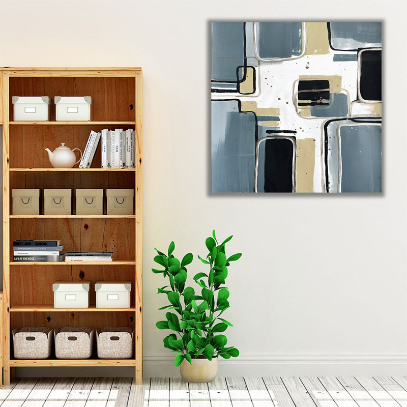 «Absentminded Emotion 5», reproduction d'art sur toile, H 12 po x l 12 po