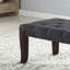 Banc Linon - Siège rembourré en tissu-478228057