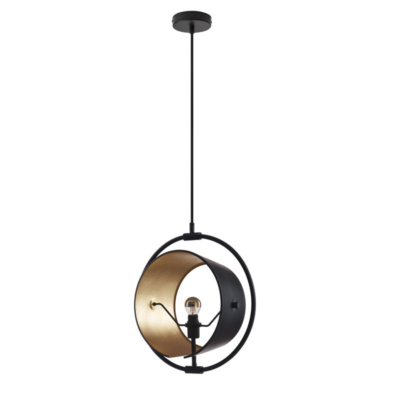 Luminaire suspendu géométrique 1 lumières simple Lilly-Anne