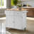 Jovonie Solid Wood Kitchen Cart