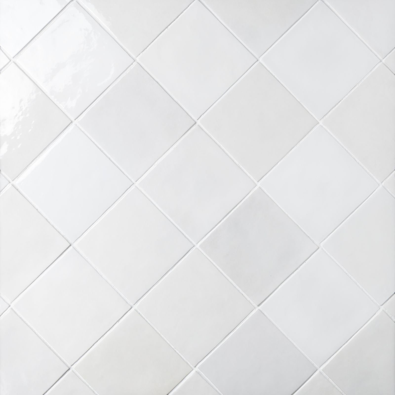 Cloe 5 in. x 5 in. Handmade-Look Ceramic Wall Glossy Subway Tile, White