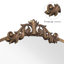 Miroir mural 43 po x 24 po Baroque Vintage