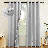 100% Blackout Curtains Linen Texture Room Darkening Thermal Insulating Drapes for Bedroom & Living Room(Set of 2)-2108705771-2108705772