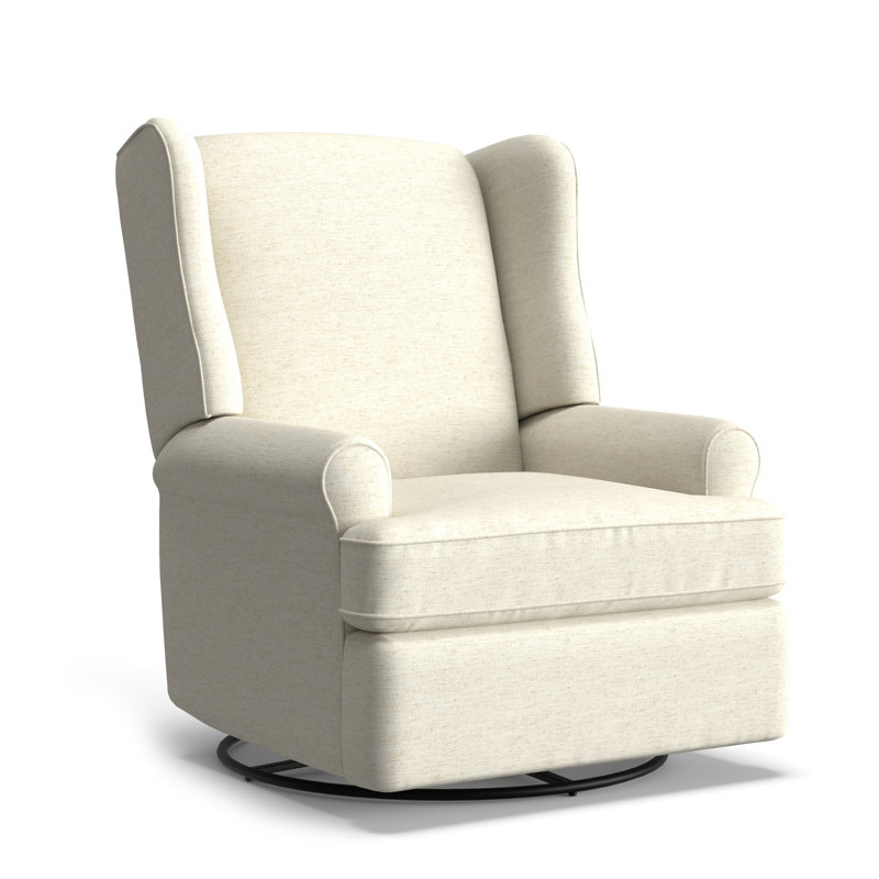 Fauteuil inclinable manuel oscillant de 33 po de largeur Claudina, Loden