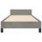 Maecie vidaXL Velvet Platform Bed Frame, No Box Spring Needed/No Mattress -1061604964-1061604965