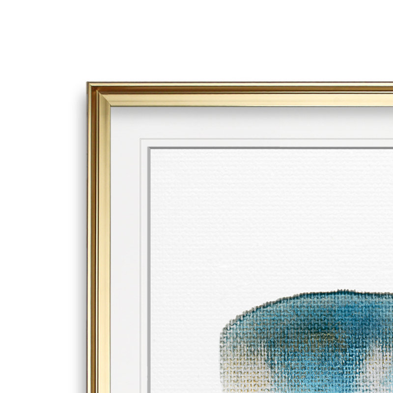 « artesian spring iv », reproduction, H 17,5 po x l 17,5 po x P 1,5 po, Cadre doré
