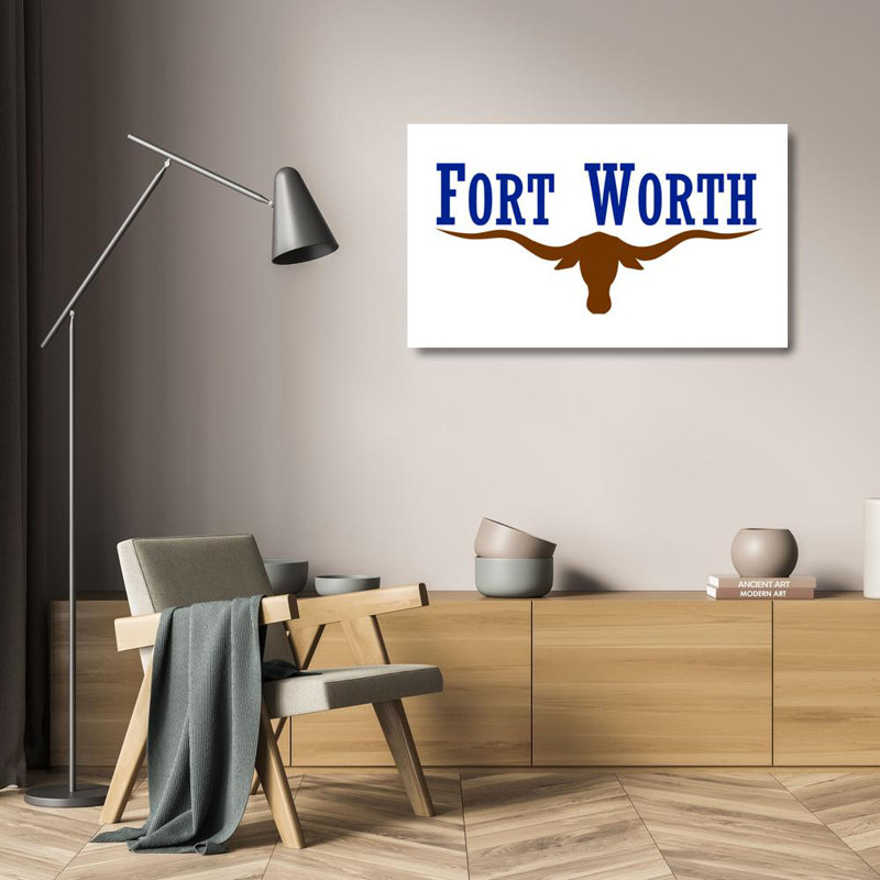 Fort Worth, Texas, H 14 po x l 24 po