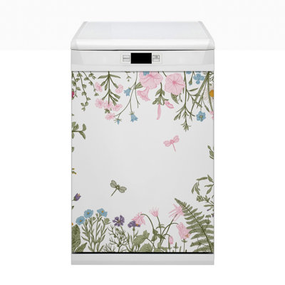 Lauree Plants & Flowers Door Decal